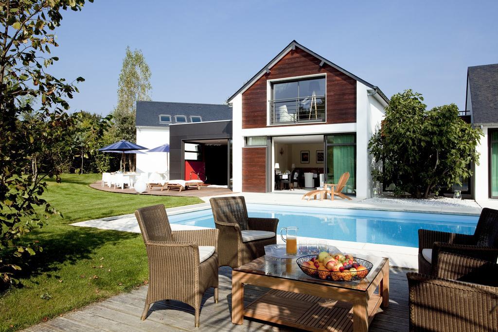 Bed and Breakfast Les Arbres Rouges Sucé Exterior foto